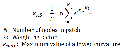 KS formulation for one patch